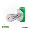 Concealed Valve 1½"( Techno )