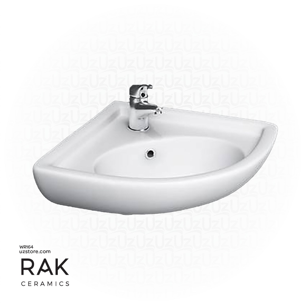 RAK Ceramic Compact Corner Wash Basin 44CM CO2601AWHA