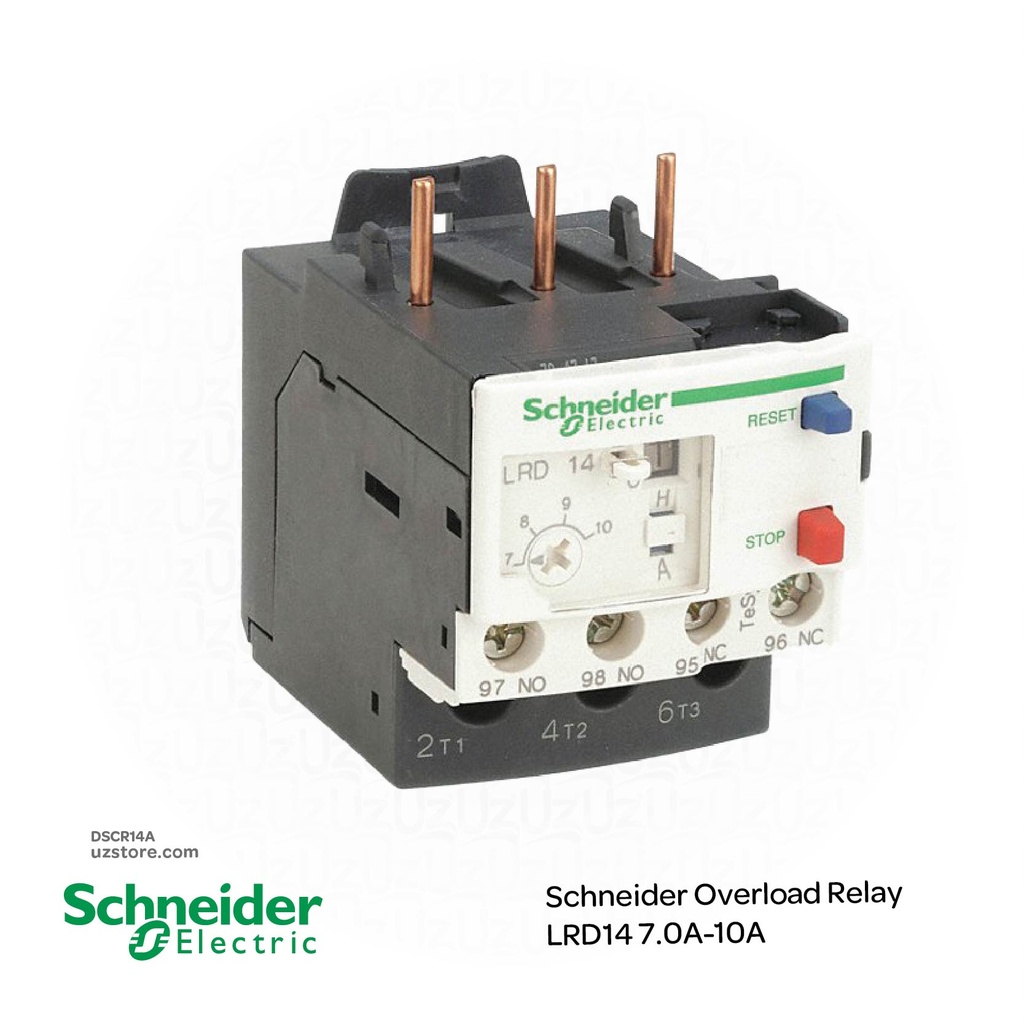 Schneider Overload Relay LRD14 7.0A-10A