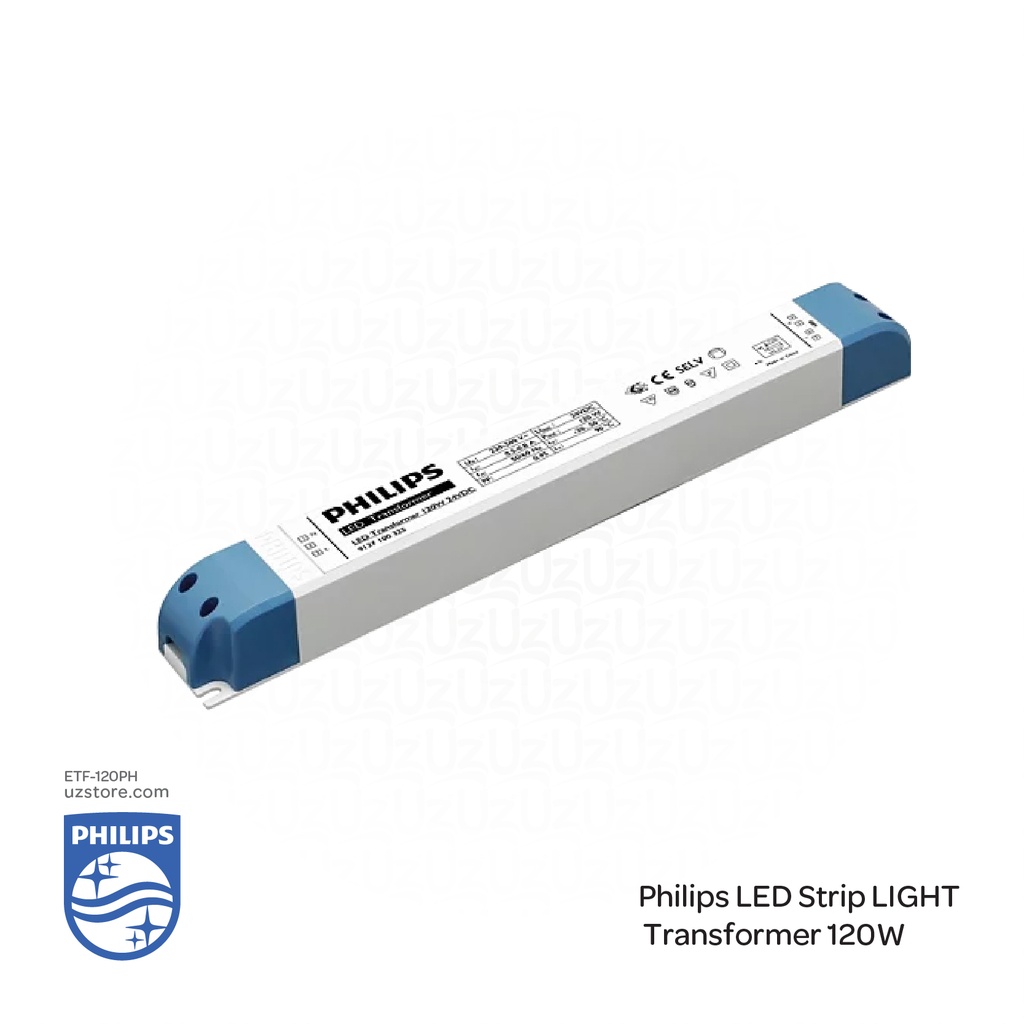 PHILIPS LED Strip Light Transformer 120W 24VDC 9137100336