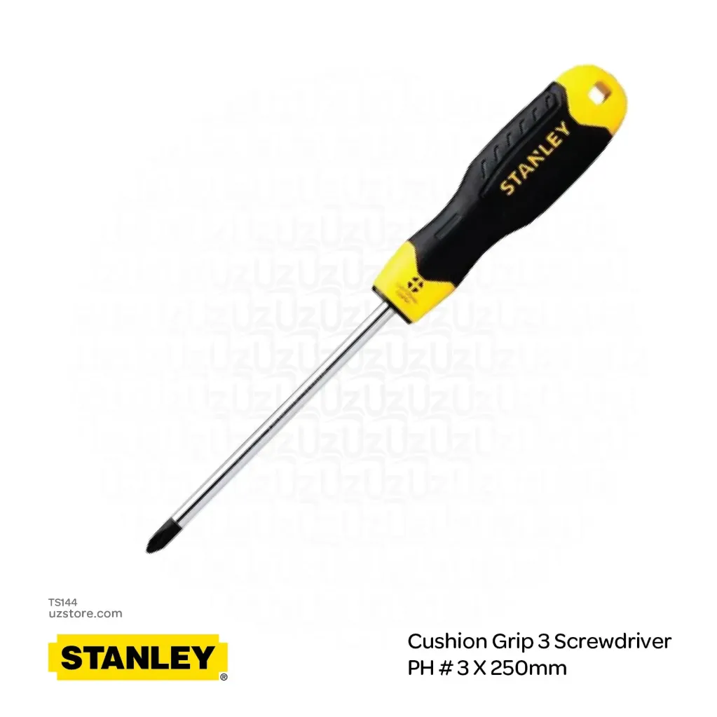 Stanley® Cushion Grip 3 Screwdriver PH # 3 X 250mm  STHT65174-8