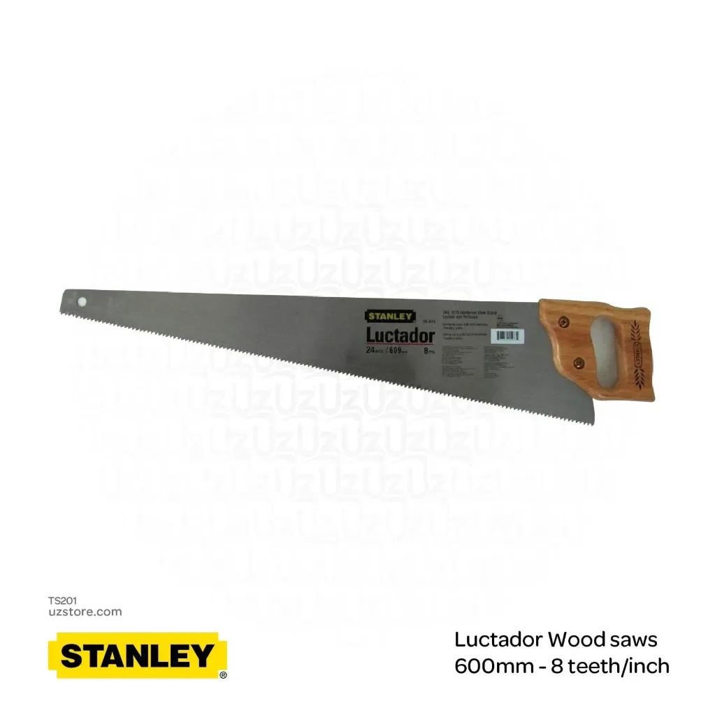 Stanley® Luctador Wood saws 600mm - 8 teeth/inch E-15473