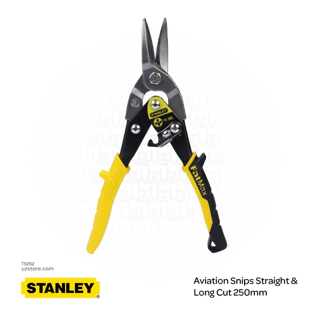 Stanley® FatMax® Aviation Snips Straight and Long Cut 250mm 2-14-563