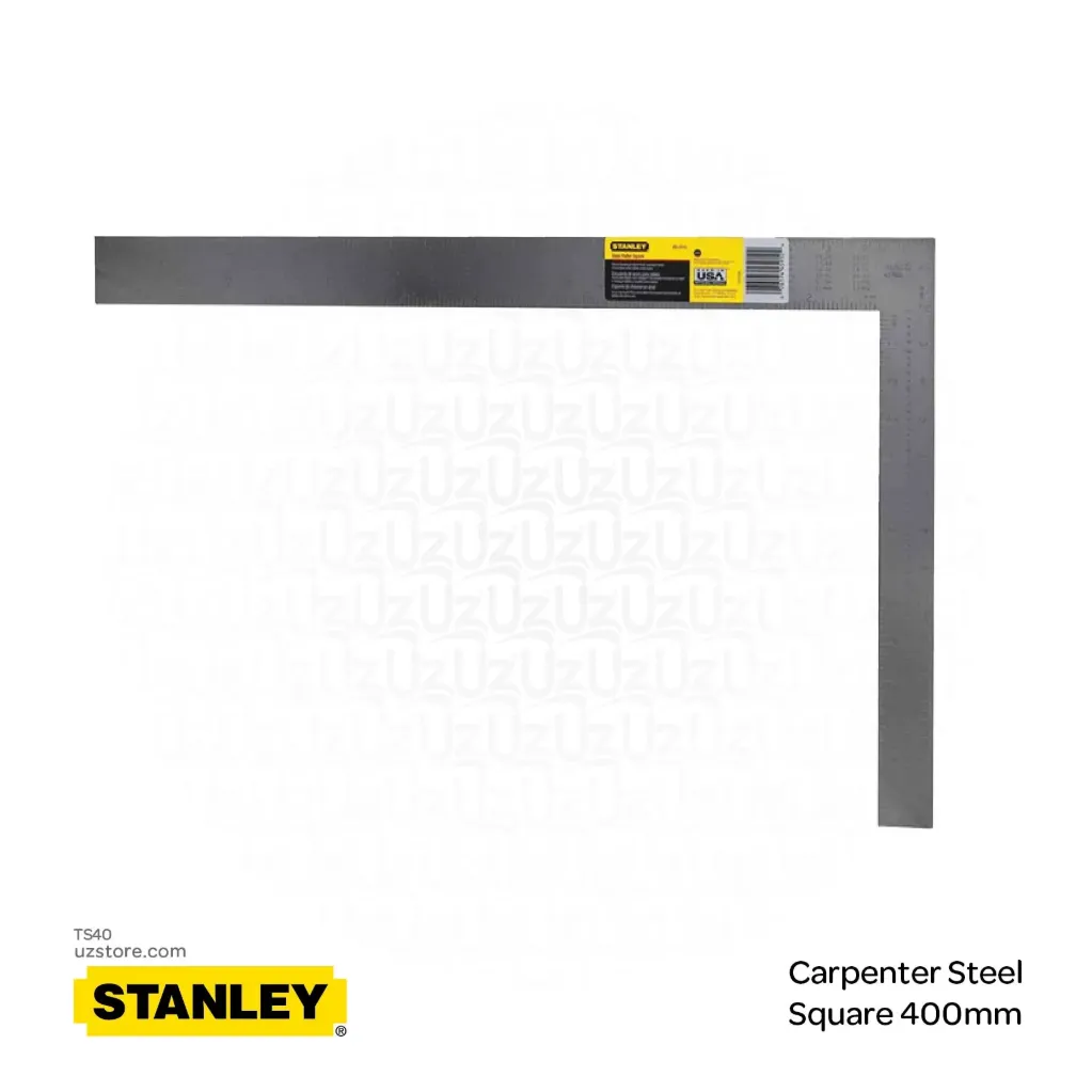 Stanley® Carpenter Steel Square 400mm M/E 45-600