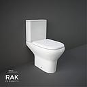 RAK- Compact Rimless Close Coupled ( Back to Wall) CO03AWHA + CO10AWHA