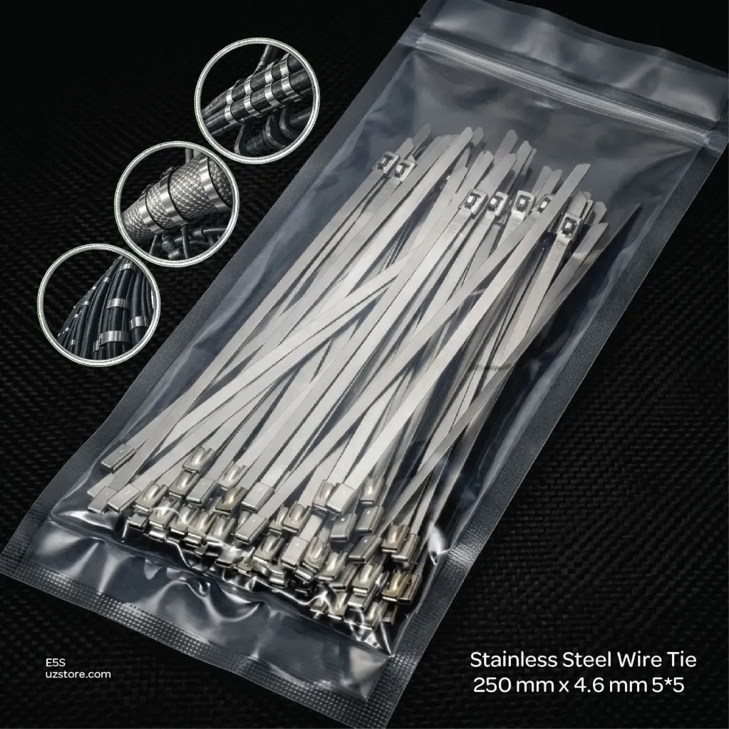 [E5S] Stainless Steel Wire Tie 250 mm x 4.6 mm