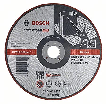 BOSCH steel cutting Disk 180x3.0x22,23mm 