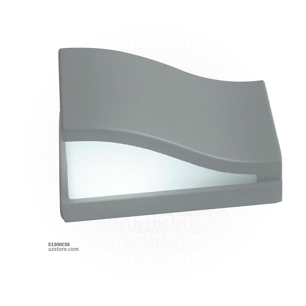 LED Outdoor Wall LIGHT W06-3W WW Silver 