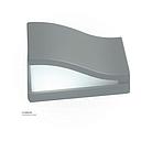 LED Outdoor Wall LIGHT W06-3W WW Silver 