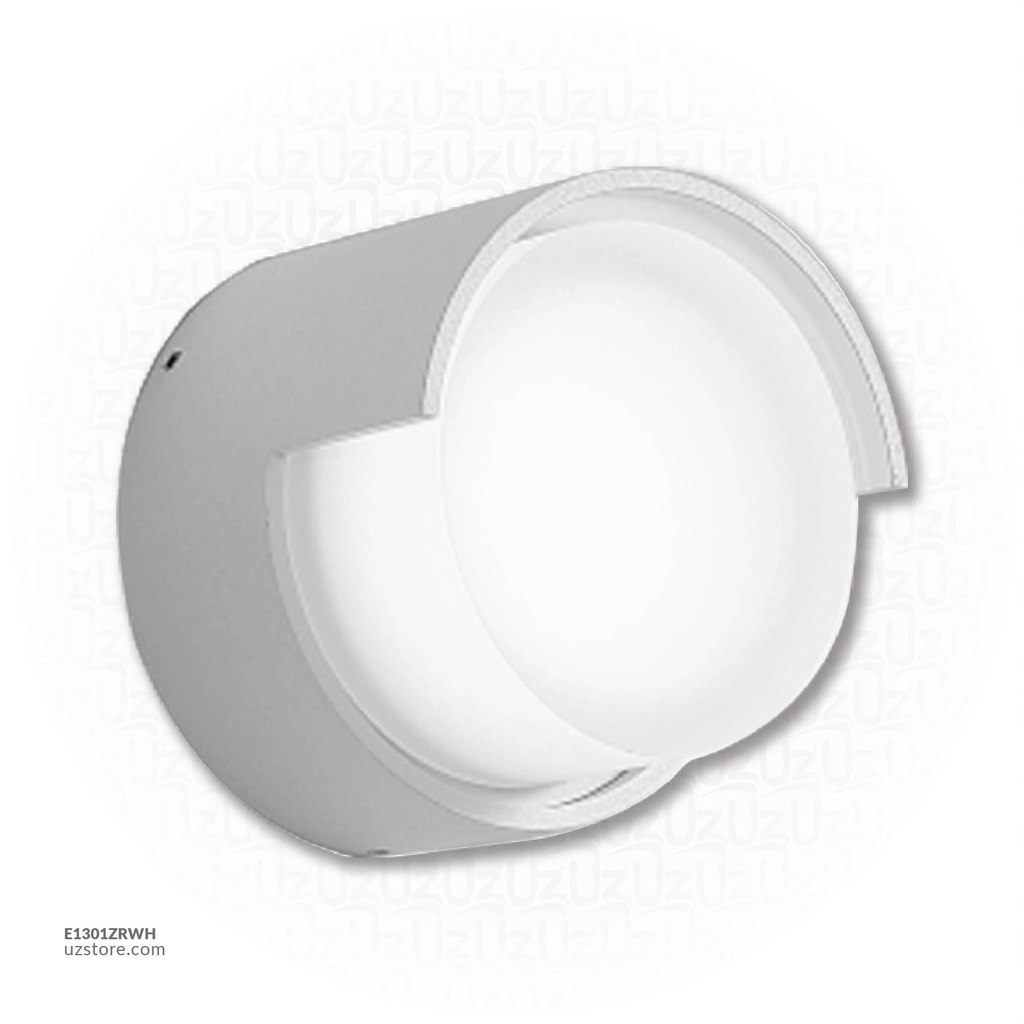 LED Outdoor Wall LIGHT W230-10W WH Round WHITE