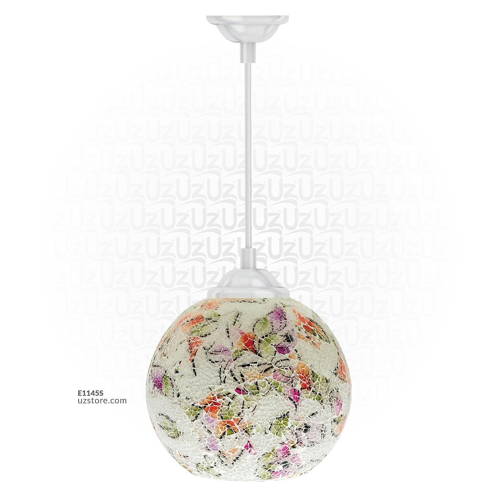 [E1145S] Ceiling  Mosaic Glass Light