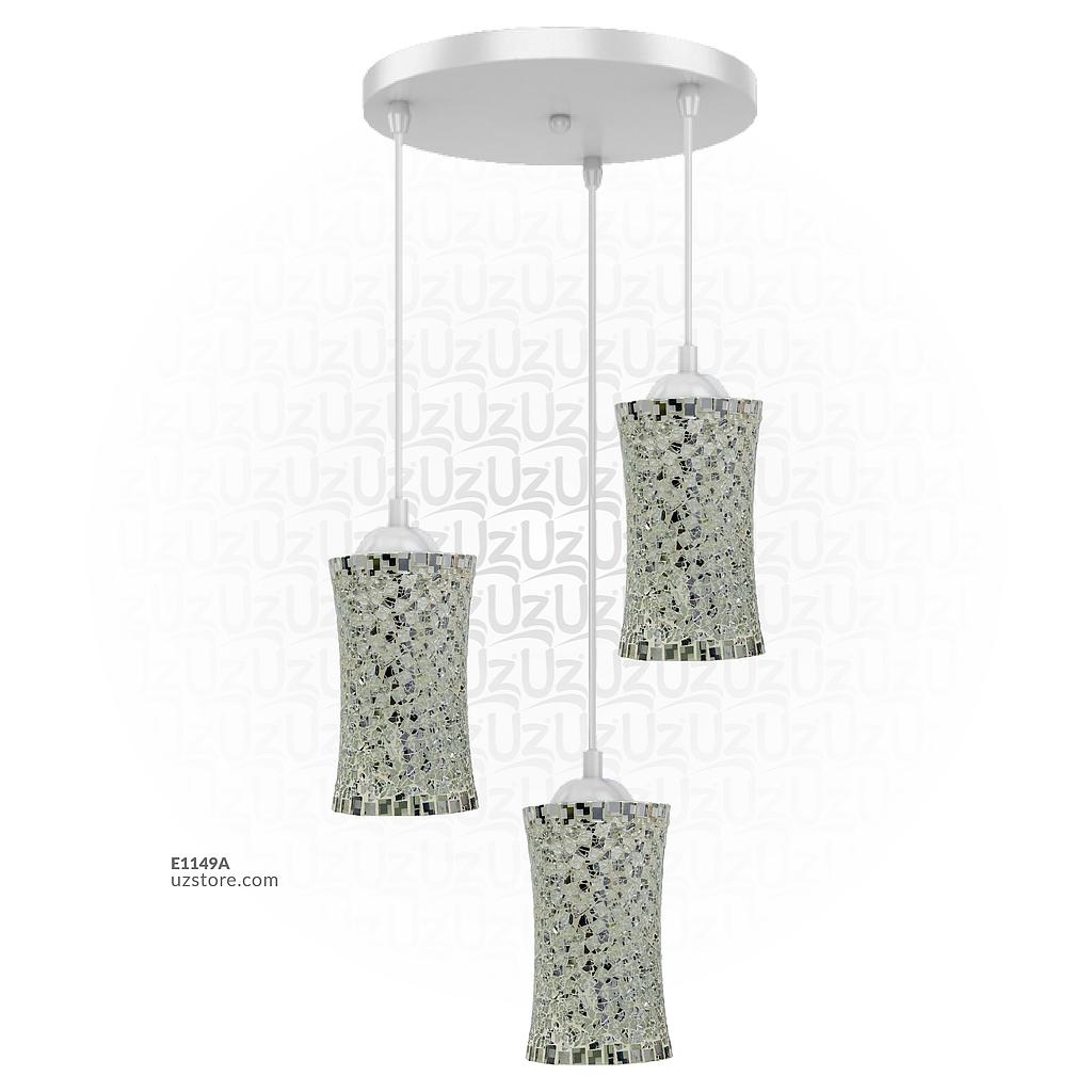 [E1149A] Trible Ceiling  Mosaic Glass Light