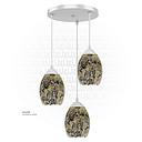 Trible Ceiling  Mosaic Glass Light