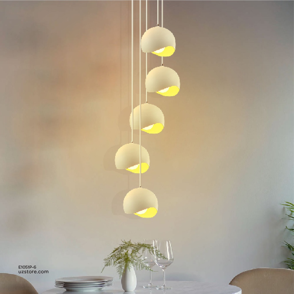 Hexagon Pendant Light 7854/6