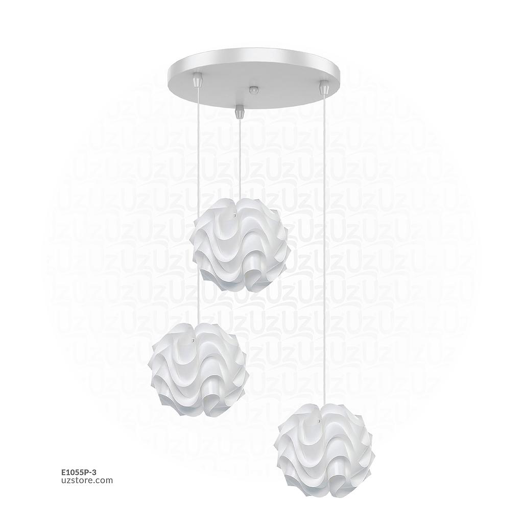  Trible White Pendant Light OP-9047-3