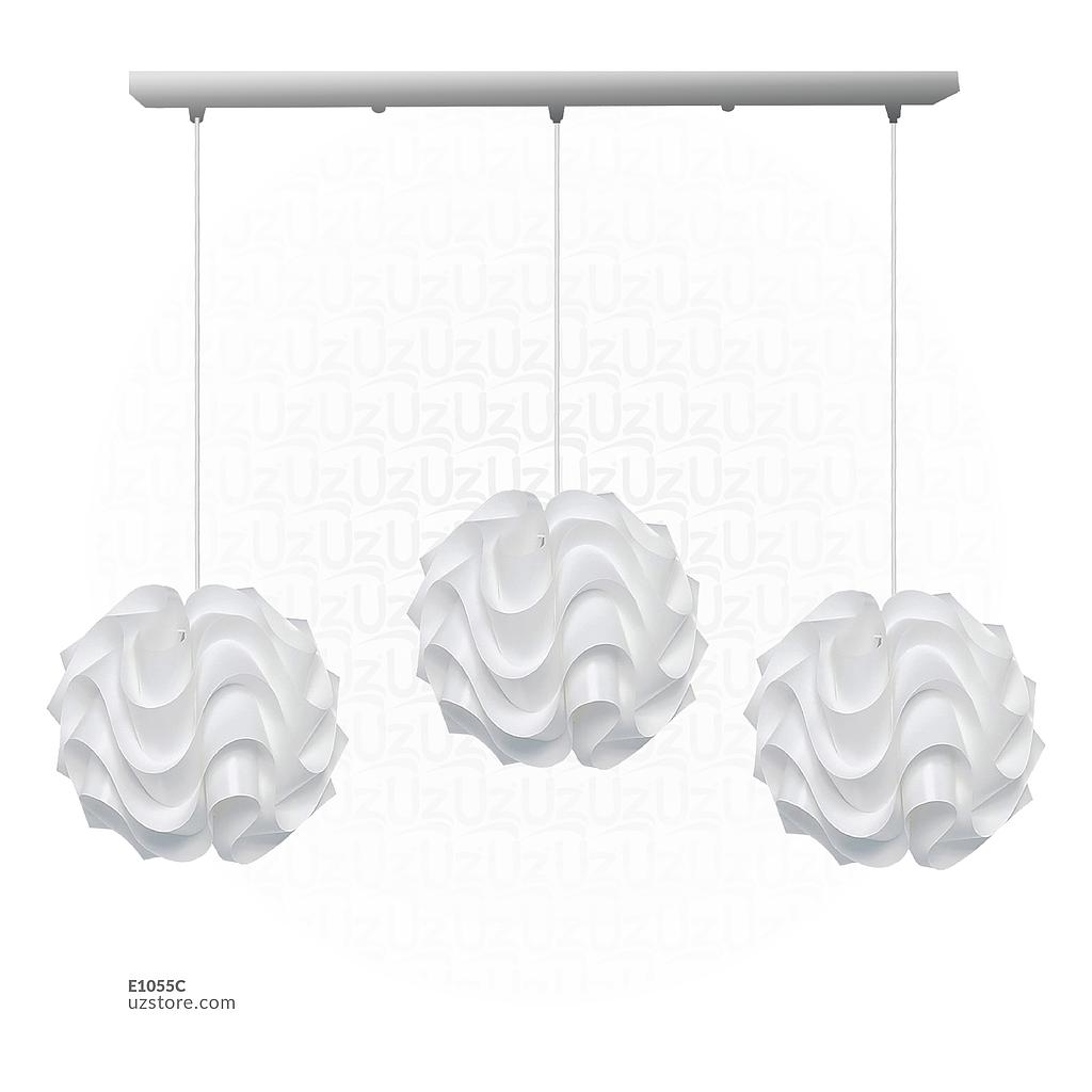  Trible White Pendant Light OP-9047-3A