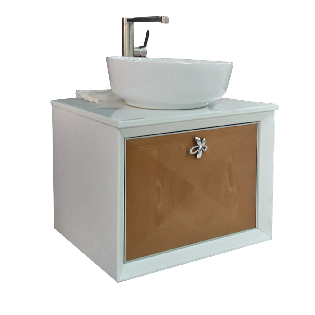 مغسلة مع خزانة ومرآه A148-R W600*D500