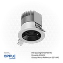 OPPLE LED Spot Light Movable LTH0109021-55-Adjustable-9W-Glossy Mirror Reflector-55°-940 , 4000K Natural White 541003501400