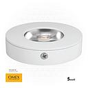 OMEX - Srufac LightLight ROUND 6500k 5W WH 