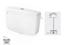 RAK - H/L Flush Tank Ceramic white