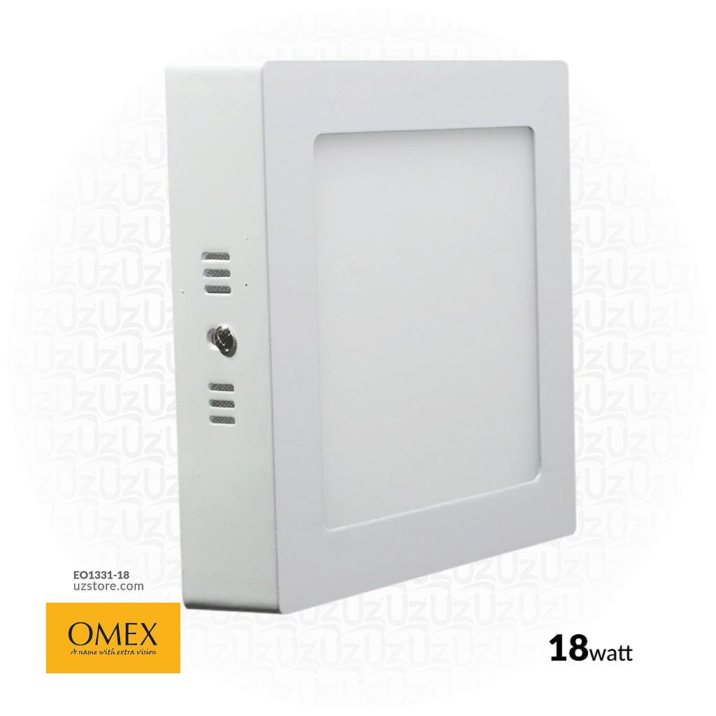 مصباح سقف أومكس LED مربع18  واط أبيض