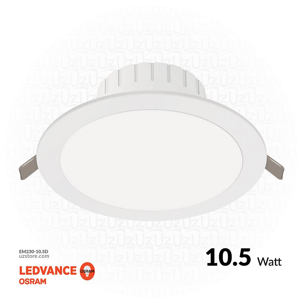 OSRAM LED VALUE DOWN LIGHT 6'' 10.5W 6500K 220-240V10X1 950LM 