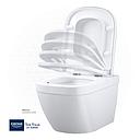 EURO Ceramic wc wall hung + EURO ceramic wc-seat soft close  GROHE 