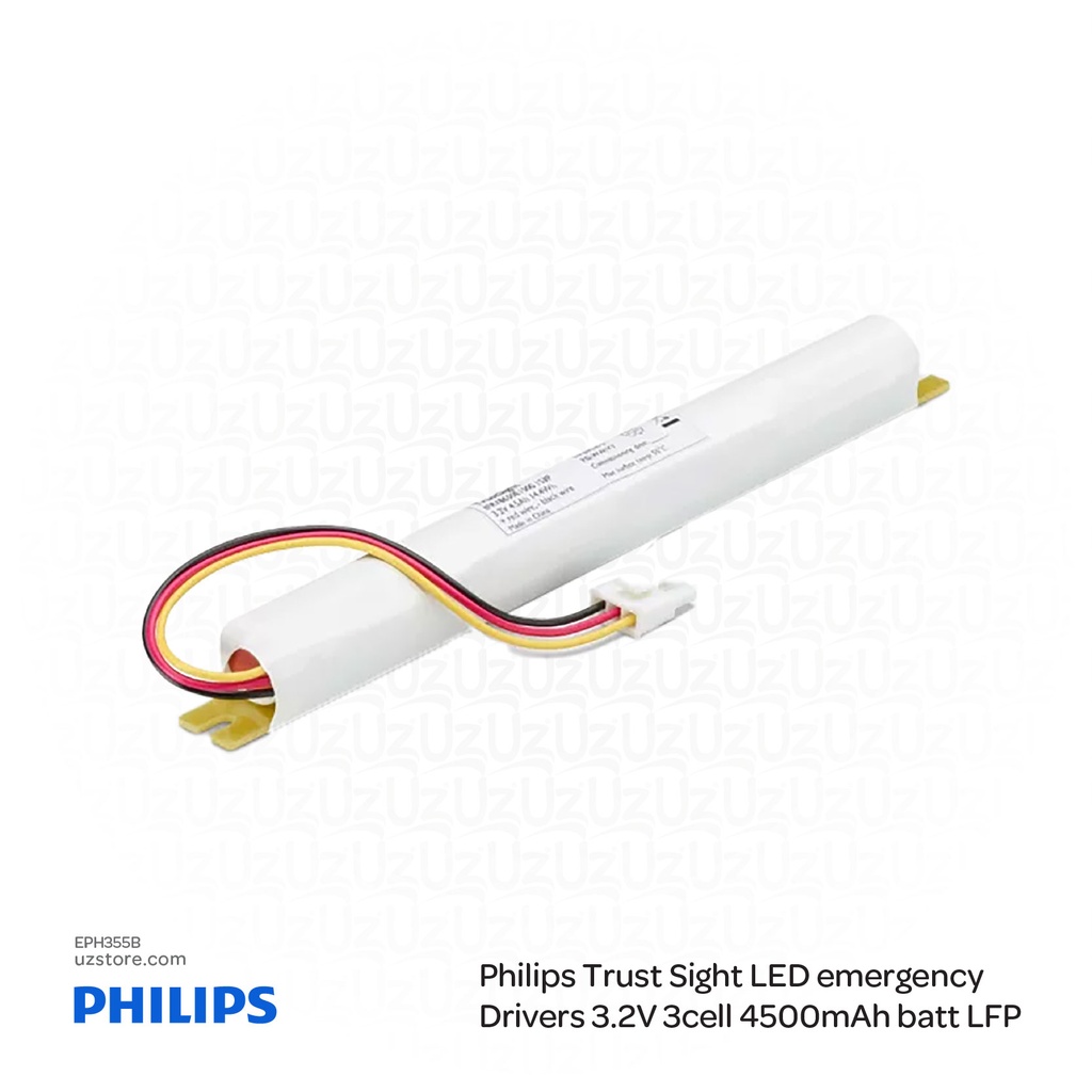 PHILIPS Trust Sight LED Emergency Drivers 3.2V 3Cell 4500mAh Batt LFP 