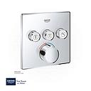 GROHE SmartControl Concealed mixer with 3 valves , 29149000 , chrome