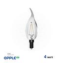 OPPLE LED Lamp E14 4W , 3000K Warm White 