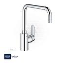 GROHE Eurodisc Cosmopolitan Single-lever sink mixer 1/2" , 32259003 , chrome