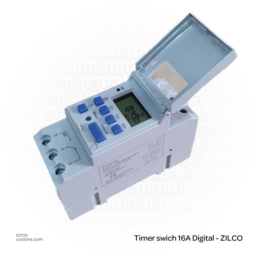 Timer swich 16A Digital - ZILCO