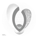 LED Wall Light  9810-2700K+BLUE