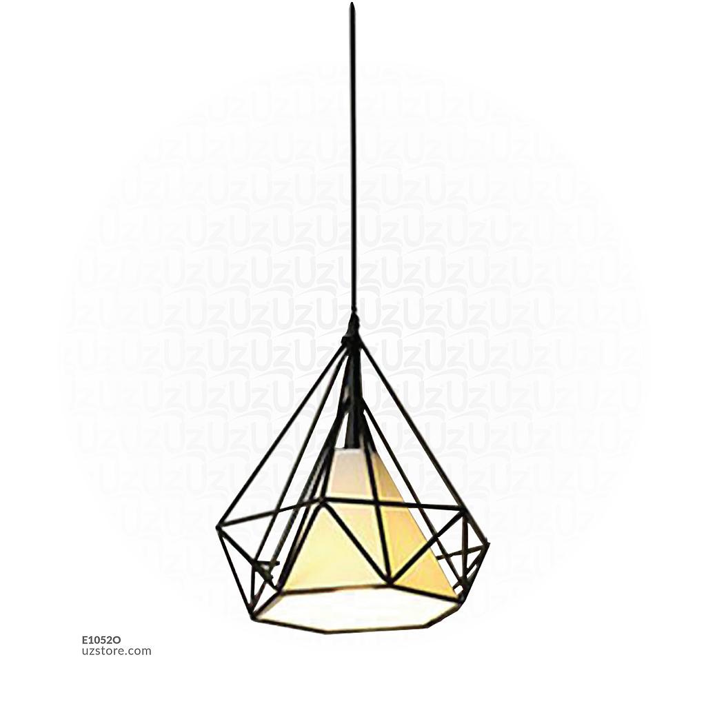 Black Diamond Pendant Light 7921/1 WHITE