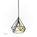 Black Diamond Pendant Light 7921/1 WHITE