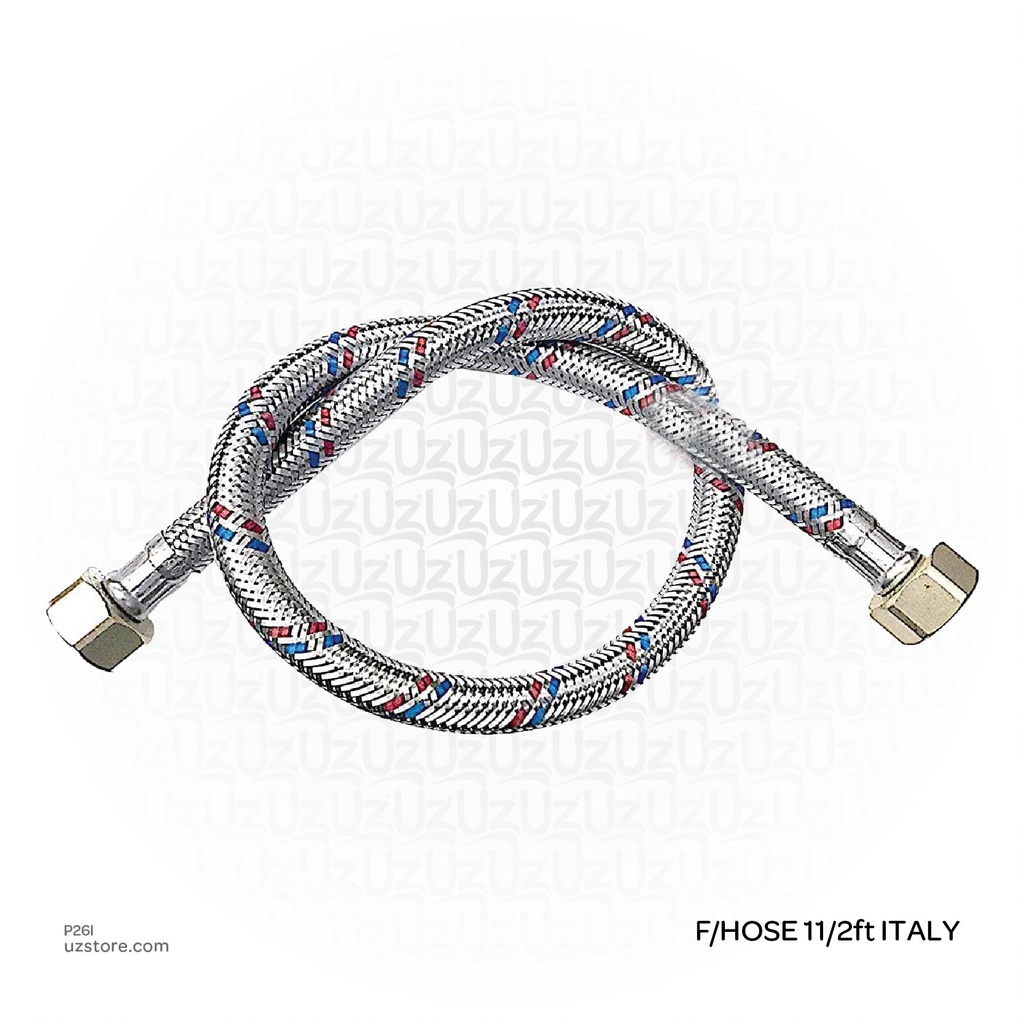 SS Flexible Hose 11/2FT ITALY