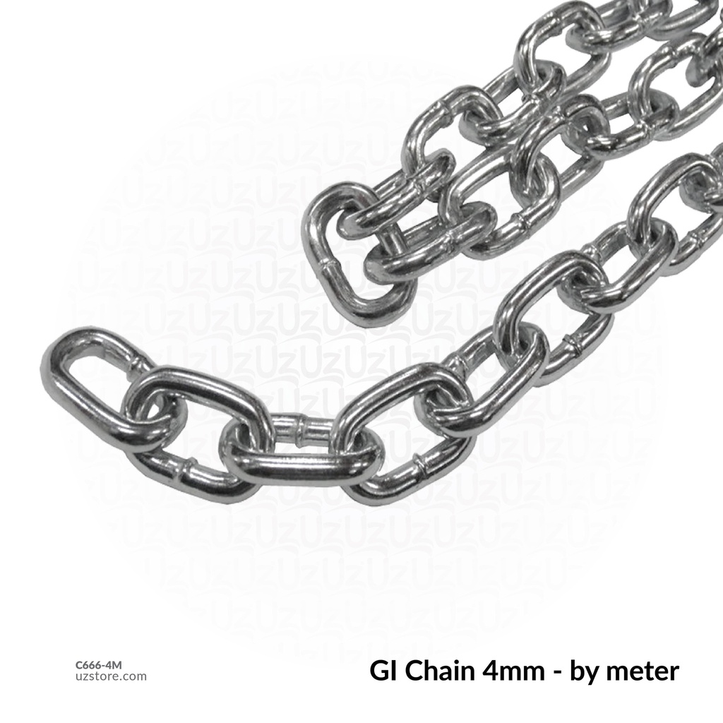 GI Chain 4mm --by meter