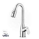 VRH - Wall Single Control Mixer Sink with water spray HFVSP-1001F3 Flow SUS304