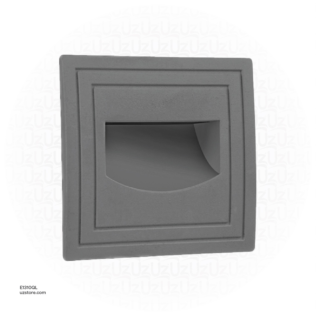 LED Outdoor Step LIGHT Q05-3W WW DARK GREY