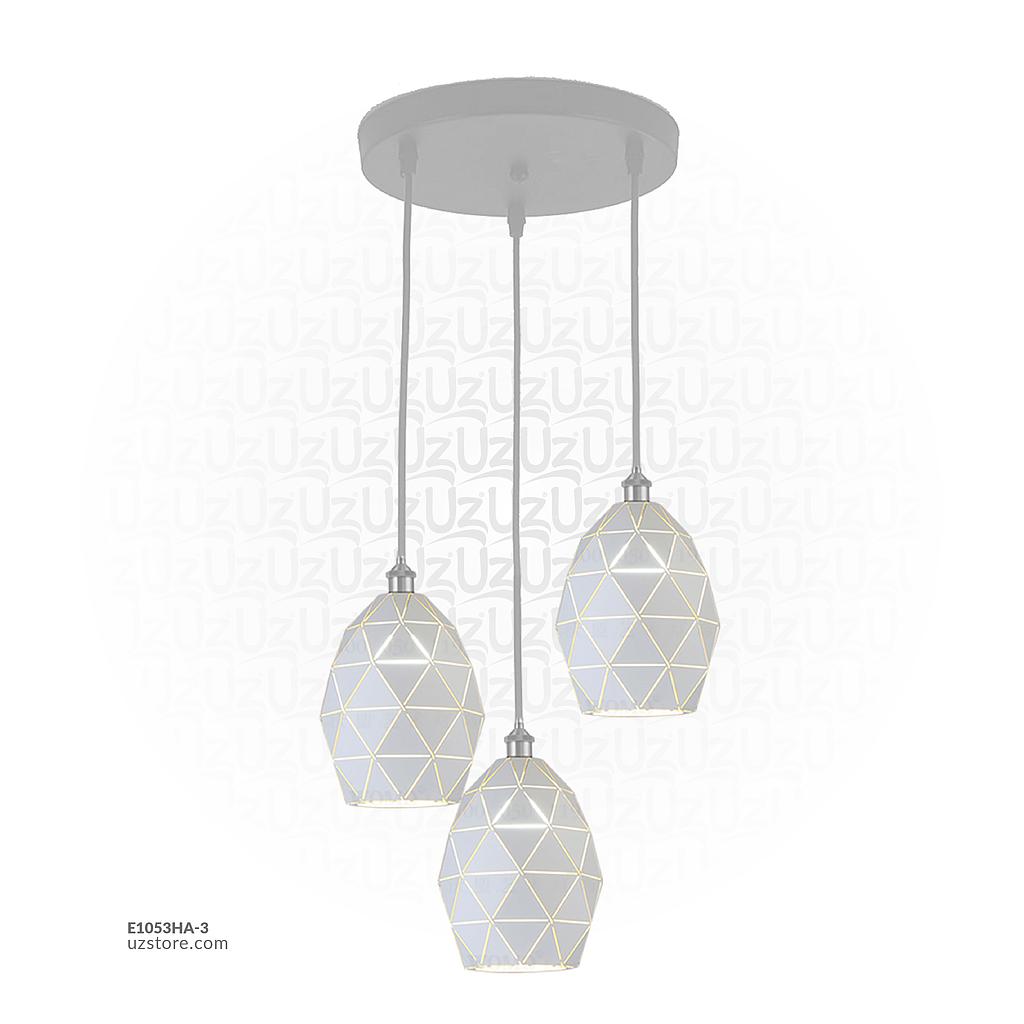 TRIBLE HANGING LIGHT 6511/3 WHITE