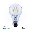أوبل إضاءة ليد إنارة 4 واط، 3000 كلفن لون ضوء أبيض دافئ
OPPLE Filament Lamp E27