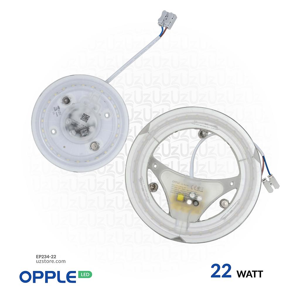 أوبل مصباح ليد للسقف قابل للضبط بقوة 22 واط، يتميز بثلاثة ألوان مختلفة
OPPLE EcoMax