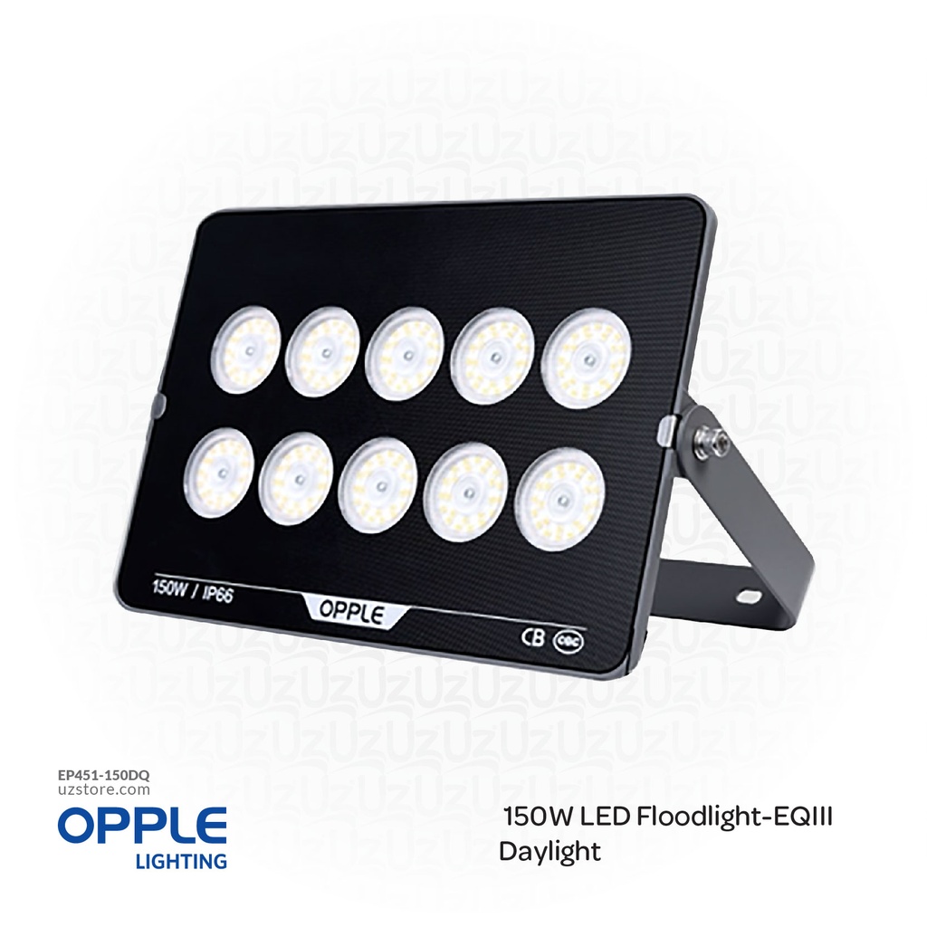 [EP451-100DQ] OPPLE LED Flood Light EQIII 100W , 6500K-GY-GP Day Light 709000055000/709000113400