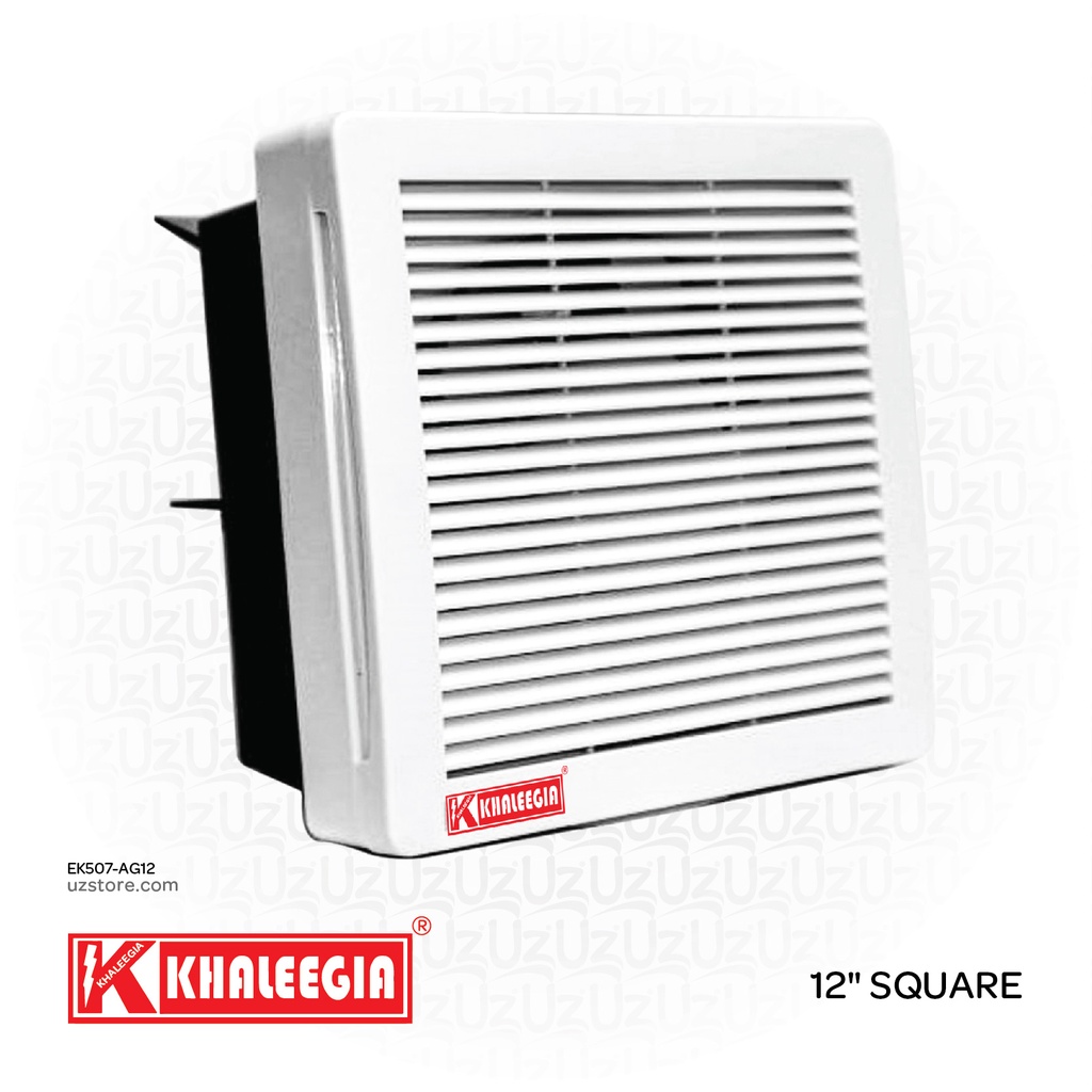 KHALEEGIA EXST FAN 12" SQ K-AG12