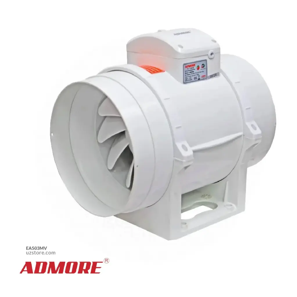 ADMORE 8" 120W Mixflow Inline Fan- AMV200