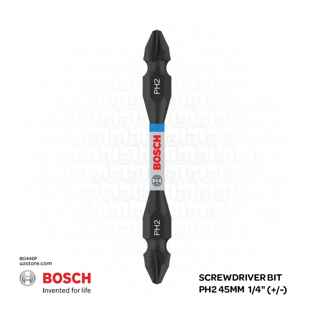 Bosch ScrewDriver Bit PH2 65mm  1/4" PCS