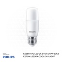 PHILIPS Essential LED DL Stick Lamp Bulb E27 9W , 6500K Cool DayLight 