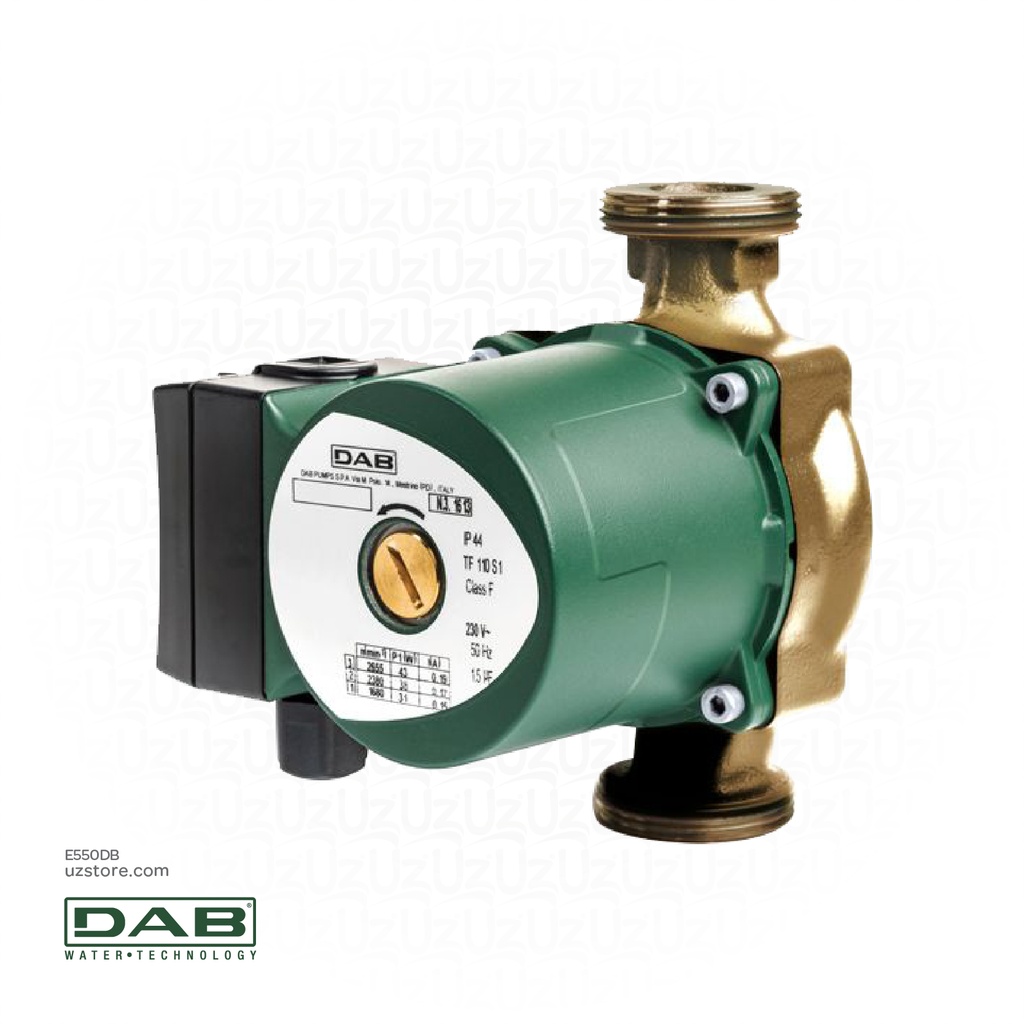 DAB VS 65/150 Brass WET ROTOR Circulators for Hot Sanitary Water System