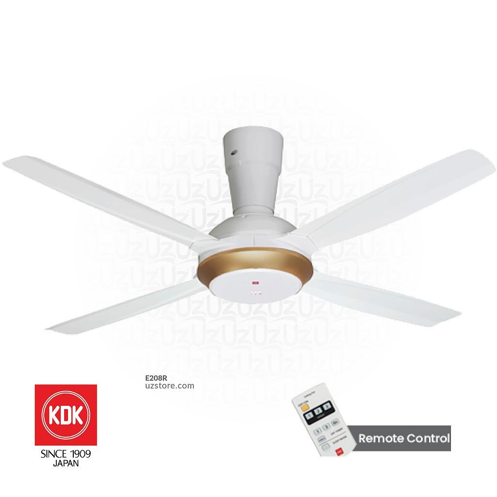 [E208R] KDK Remote Control Ceiling  Fan 56 White (U56PR)