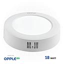 OPPLE LED Slim Surface Light Round Sm-ESII R200-18W-6500K-WH-NV , Day Light 